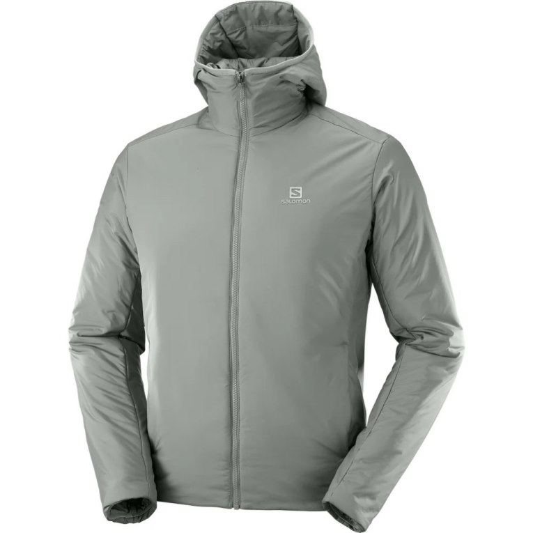 Grey Salomon Outrack Men's Insulated Jackets | PH 71329M